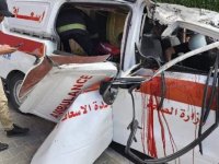 Filistin Kızılayı: İsrail saldırılarında 4 ambulans görevlisi öldü, 5'i yaralandı