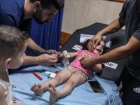 Gazze'de binlerce kişiye hizmet sunan Aksa Şehitleri Hastanesi'nde ilaç stoku tükendi