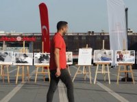 Bursa'da sağlık çalışanlarının "Cumhuriyetin 100. Yılı Fotoğraf Sergisi" açıldı