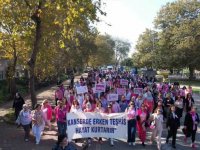 Yalova’da Meme Kanseri Farkındalık Yürüyüşü Etkinliği