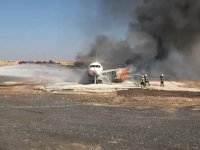 Şanlıurfa'da uçak kazası tatbikatı yapıldı