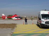 Ambulans Helikopter Bebek İçin Havalandı