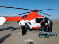 Durumu Kötüye Giden Hastanın İmdadına Hava Ambulansı Yetişti
