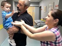 Ateş bebek, 2 kalp ameliyatından sonra rahat nefes almaya başladı