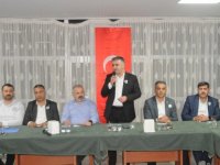 Sağlık-Sen Genel Başkan Yardımcıları Cizre'de temsilciler toplantısına katıldı