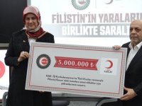 HAK-İŞ'ten Filistin için Türk Kızılaya 5 milyon lira bağış