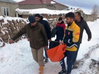 Van'da yolu kardan kapanan mahalledeki kanser hastasının imdadına ekipler yetişti