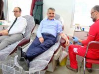 Valilik Çalışanları Kan Bağışında Bulundu