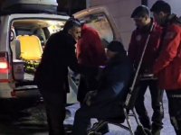 Van’da Göğüs Ağrısı Olan Hastaya Kar Ambulansıyla Ulaşıldı
