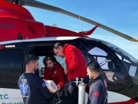 Ambulans Helikopter 2,5 Aylık Adem İçin Havalandı