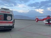 Ambulans Helikopter 2,5 Aylık Bebek İçin Havalandı