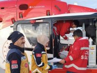 Van’da Ambulans Helikopter 58 Yaşındaki Hasta İçin Havalandı