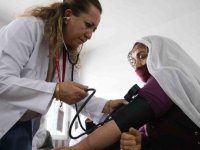 Köy Köy Gezerek Vatandaşlara Sağlık Aşılıyorlar