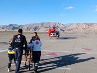 Şırnak’ta 37 Günlük Bebek Ambulans Helikopterle Elazığ’a Sevk Edildi