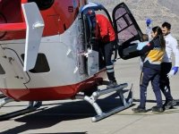 Şırnak’ta 8 Aylık Bebek, Ambulans Helikopterle Elazığ’a Sevk Edildi