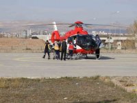 Sivas’a Yeniden Ambulans Helikopter Tahsis Edildi