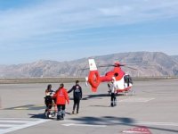 Cizre’de 3 Yaşındaki Çocuğun İmdadına Ambulans Helikopter Yetişti