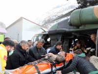 Şırnak’ta Kalp Krizi Geçiren Bir Vatandaş Askeri Helikopterle Hastaneye Ulaştırıldı