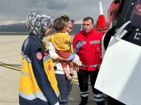 Şırnak’ta Enfeksiyon Şikayeti Olan Bebek Ambulans Helikopter İle Elazığ’a Sevk Edildi