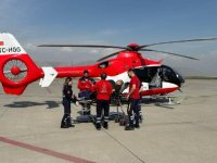 Şırnak’ta Kalp Yetmezliği Olan Hasta Ambulans Helikopterle Diyarbakır’a Sevk Edildi