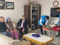 Tunceli’de Yaşlı Vatandaşlar Ziyaret Edildi