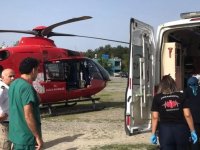 Kalp Hastalığı Olan Bebek, Ambulans Helikopterle Ankara’ya Sevk Edildi