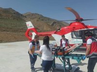 Ambulans Helikopter 11 Yaşındaki Çocuk İçin Havalandı