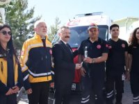 Sağlık Bakanlığınca Eskişehir'e gönderilen 3 ambulans hizmete alındı
