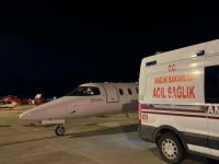 Van’da 6 Yaşındaki Çocuk Hasta İçin Ambulans Uçak Havalandı