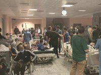 İsrail askerleri, üs yaptıkları Gazze'deki Filistin-Türkiye Dostluk Hastanesinde geriye ağır yıkım bıraktı