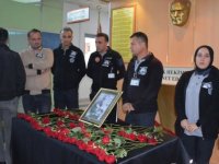 Silopi Devlet Hastanesinde, vefat eden güvenlik personeli için tören yapıldı