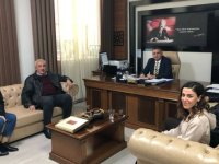 Yeşilay Hatay Şubesinden Başhekim Koyuncu'ya ziyaret
