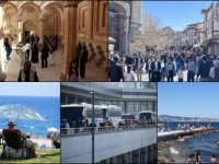 Yerli turistler geçen yıl seyahate 419,3 milyar lira harcadı