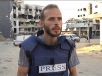 Gazze'de açlık grevine başlayan gazeteci: "Her gün açlıktan çocuklar ölürken başka seçeneğim yoktu"