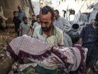 Gazze'de son 24 saatte biri çocuk 10 Filistinli daha açlıktan hayatını kaybetti