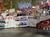 Kocaeli'de Filistin'e destek yürüyüşü yapıldı