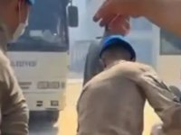 Çanakkale'deki orman yangınında jandarma ve komandolardan bakım merkezindeki yaşlılara yardım eli