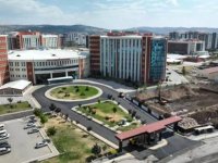 Sivas Numune Hastanesi yeni idari binasının inşaat çalışmaları sürüyor