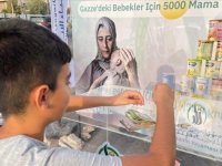 Kerkük'te Gazze'deki bebekler için mama desteği kampanyası başlatıldı