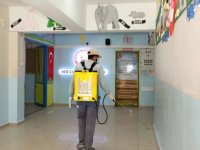 Mardin'deki okullarda ilaçlama çalışması başlatıldı