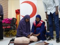 Somali Kızılay, Türk Kızılay ile verdiği ilk yardım eğitimleriyle gençlere umut oluyor