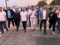 Tekirdağ'da sağlıklı yaşama dikkati çekmek için bando eşliğinde yürüyüş yapıldı