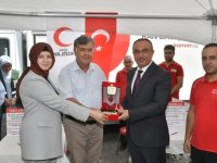 Tekirdağ'da "Mahallenin Gücü, İyilikler Büyür" kan bağışı kampanyası sürüyor