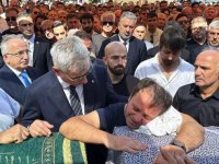 Bakan Memişoğlu, Samsun'daki kazada ölen anne ile oğlunun cenaze törenine katıldı