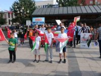 Erzurum'da sağlık çalışanları 96 haftadır Gazze için yürüyor