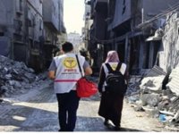 Gazze'de bir ilk yardım kuruluşu daha İsrail saldırısı sonrası hizmet dışı kaldı