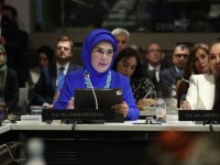Emine Erdoğan, BM'de Bulaşıcı Olmayan Hastalıklar 4. Yüksek Düzeyli Toplantısının yan etkinliğinde konuştu: