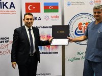 TİKA’dan Azerbaycanlı doktorlara böbrek taşı tedavisi eğitimi