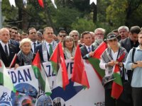 Muğla'da Küresel Sumud Filosu'na destek verildi