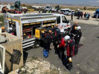 Afyonkarahisar'da "6,1 büyüklüğünde yaşanan deprem" senaryolu tatbikat yapıldı